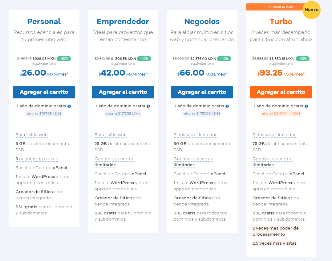 hosting méxico hostgator